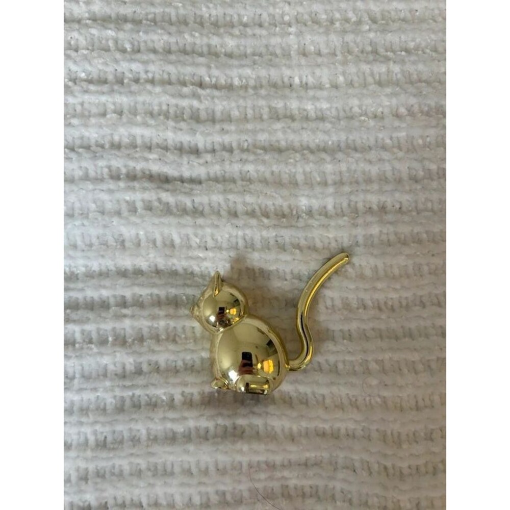 Umbra Zoola Cat Ring Holder Gold Reflective Finish Jewerly